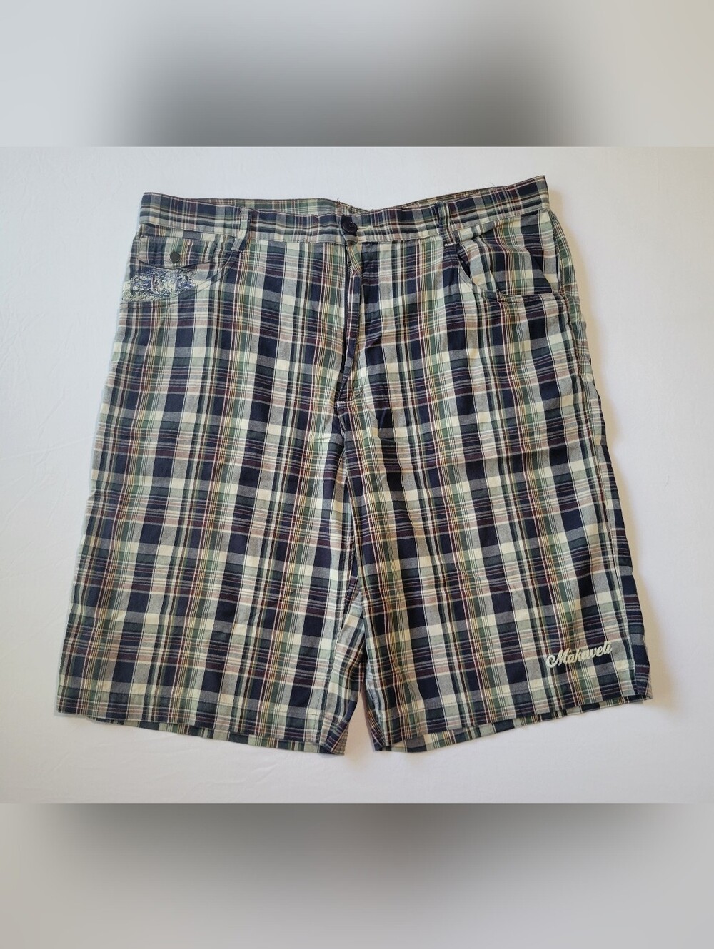 Makaveli Plaid Shorts